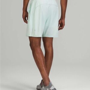 Lululemon Pace Breaker Lined Shorts in Delicate Mint